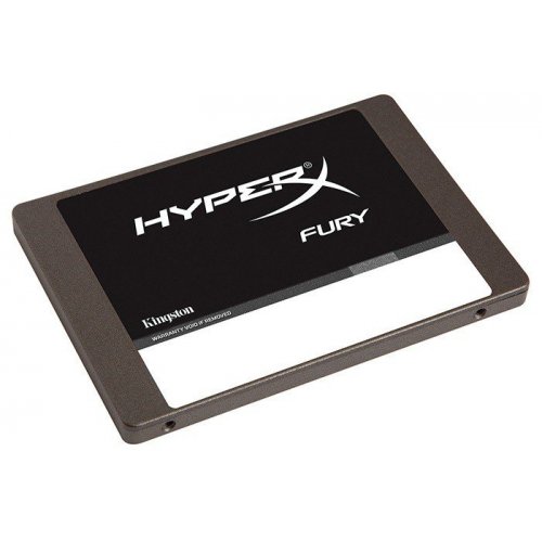 Купить Ssd-диск Kingston HyperX Fury 120GB 2.5" (SHFS37A/120G) (Восстановлено продавцом, 689601) с проверкой совместимости: обзор, характеристики, цена в Киеве, Днепре, Одессе, Харькове, Украине | интернет-магазин TELEMART.UA фото