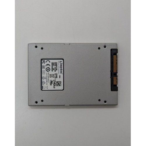 Ssd-диск Kingston SSDNow UV400 240GB 2.5" (SUV400S37/240G) (Відновлено продавцем, 689602) купити з перевіркою сумісності: огляд, характеристики, ціна у Києві, Львові, Вінниці, Хмельницькому, Івано-Франківську, Україні | інтернет-магазин TELEMART.UA фото