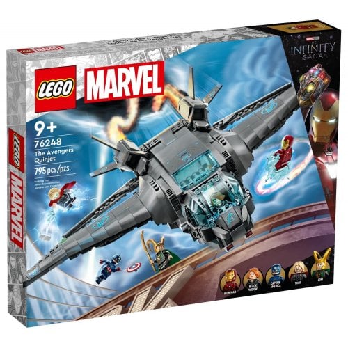 Купити Конструктор LEGO Super Heroes Квінджет Месників 795 деталей (76248) - ціна в Києві, Львові, Вінниці, Хмельницькому, Франківську, Україні | інтернет-магазин TELEMART.UA фото