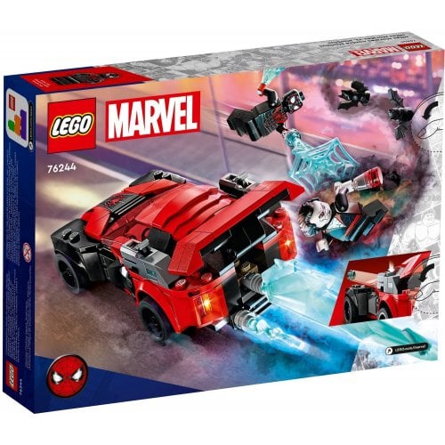 Купити Конструктор LEGO Super Heroes Marvel Майлз Моралес проти Морбіуса 220 деталей (76244) - ціна в Києві, Львові, Вінниці, Хмельницькому, Франківську, Україні | інтернет-магазин TELEMART.UA фото