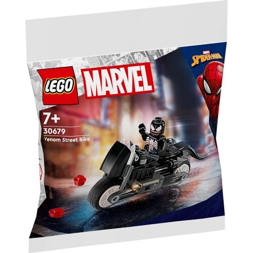 Купити Конструктор LEGO Super Heroes Marvel Мотоцикл Венома 53 елементи (30679) - ціна в Києві, Львові, Вінниці, Хмельницькому, Франківську, Україні | інтернет-магазин TELEMART.UA фото