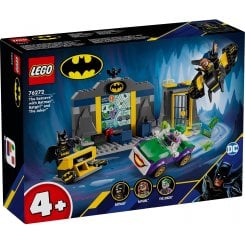 Конструктор LEGO DC Batman Пещера Бэтмена с Бэтменом, Бэтгерлом и Джокером 184 детали (76272)