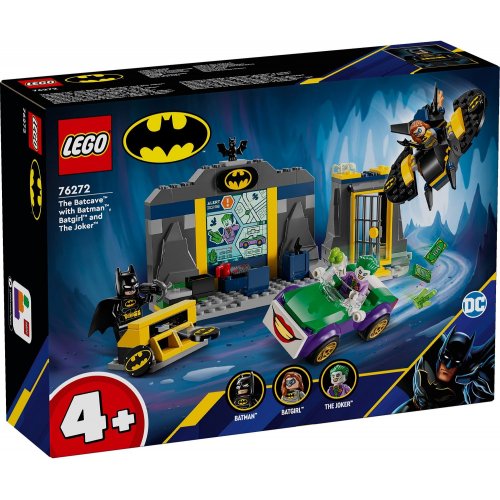 Купить Конструктор LEGO DC Batman Пещера Бэтмена с Бэтменом, Бэтгерлом и Джокером 184 детали (76272) - цена в Харькове, Киеве, Днепре, Одессе
в интернет-магазине Telemart фото