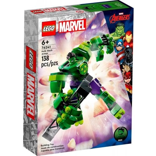 Купити Конструктор LEGO Super Heroes Marvel Робоброня Халка 138 деталей (76241) - ціна в Києві, Львові, Вінниці, Хмельницькому, Франківську, Україні | інтернет-магазин TELEMART.UA фото