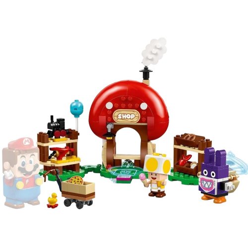 Купити Конструктор LEGO Super Mario Nabbit у крамниці Toad. Додатковий набір 230 деталей (71429) - ціна в Києві, Львові, Вінниці, Хмельницькому, Франківську, Україні | інтернет-магазин TELEMART.UA фото