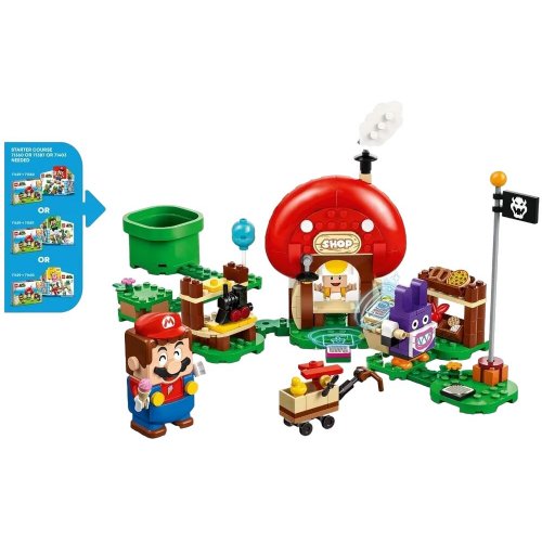 Купити Конструктор LEGO Super Mario Nabbit у крамниці Toad. Додатковий набір 230 деталей (71429) - ціна в Києві, Львові, Вінниці, Хмельницькому, Франківську, Україні | інтернет-магазин TELEMART.UA фото