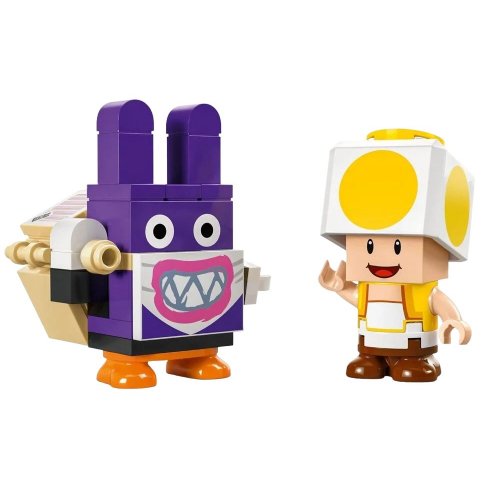 Купити Конструктор LEGO Super Mario Nabbit у крамниці Toad. Додатковий набір 230 деталей (71429) - ціна в Києві, Львові, Вінниці, Хмельницькому, Франківську, Україні | інтернет-магазин TELEMART.UA фото