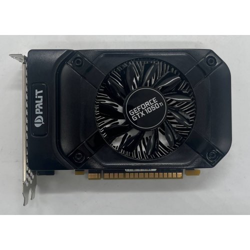 Відеокарта Palit GeForce GTX 1050 Ti StormX 4096MB (NE5105T018G1-1070F) (Відновлено продавцем, 689638) купити з перевіркою сумісності: огляд, характеристики, ціна у Києві, Львові, Вінниці, Хмельницькому, Івано-Франківську, Україні | інтернет-магазин TELEMART.UA фото