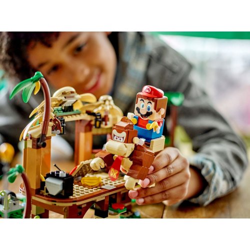 Купити Конструктор LEGO Super Mario Будинок на дереві Донкі Конґ. Додатковий набір 555 деталей (71424) - ціна в Києві, Львові, Вінниці, Хмельницькому, Франківську, Україні | інтернет-магазин TELEMART.UA фото