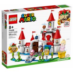 Конструктор LEGO Super Mario Дополнительный набор «Замок Персика» 1216 деталей (71408)