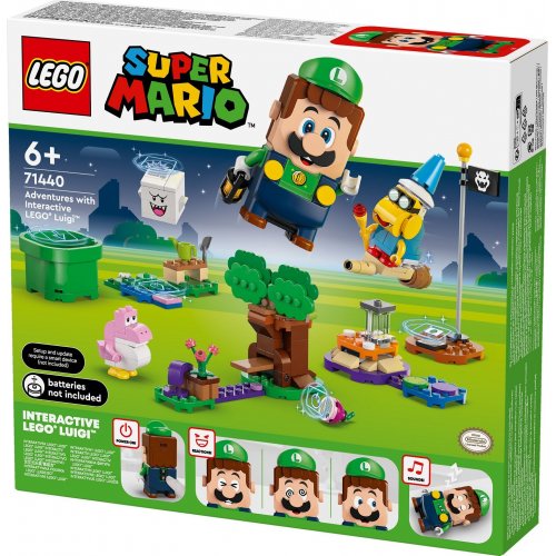 Купити Конструктор LEGO Super Mario Пригоди з інтерактивним LEGO Луїджі 210 деталей (71440) - ціна в Києві, Львові, Вінниці, Хмельницькому, Франківську, Україні | інтернет-магазин TELEMART.UA фото