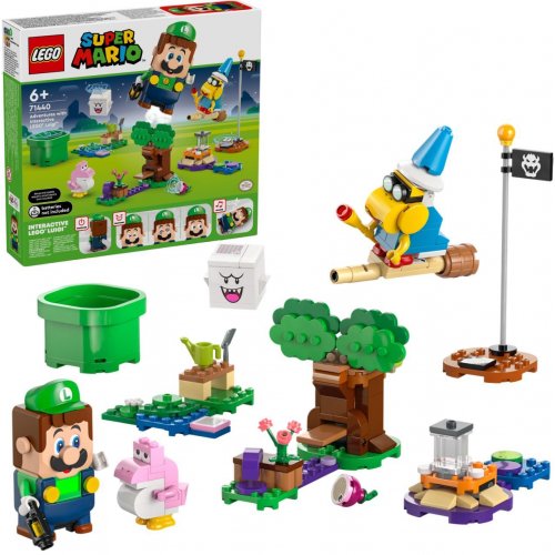 Купити Конструктор LEGO Super Mario Пригоди з інтерактивним LEGO Луїджі 210 деталей (71440) - ціна в Києві, Львові, Вінниці, Хмельницькому, Франківську, Україні | інтернет-магазин TELEMART.UA фото