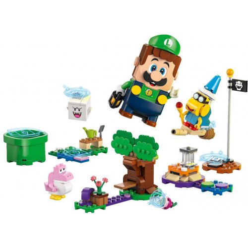 Купити Конструктор LEGO Super Mario Пригоди з інтерактивним LEGO Луїджі 210 деталей (71440) - ціна в Києві, Львові, Вінниці, Хмельницькому, Франківську, Україні | інтернет-магазин TELEMART.UA фото