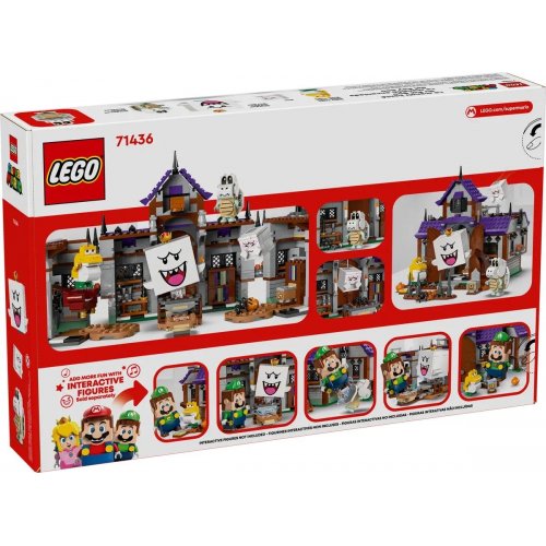 Купити Конструктор LEGO Super Mario Садиба з привидами Бу-короля 932 деталі (71436) - ціна в Києві, Львові, Вінниці, Хмельницькому, Франківську, Україні | інтернет-магазин TELEMART.UA фото