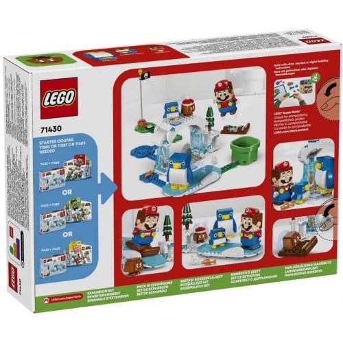 Купить Конструктор LEGO Super Mario Снежное приключение семьи penguin. Дополнительный набор 228 деталей (71430) - цена в Харькове, Киеве, Днепре, Одессе
в интернет-магазине Telemart фото