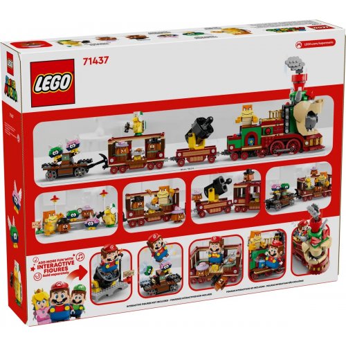 Купити Конструктор LEGO Super Mario Швидкий потяг Боузера 1392 деталі (71437) - ціна в Києві, Львові, Вінниці, Хмельницькому, Франківську, Україні | інтернет-магазин TELEMART.UA фото