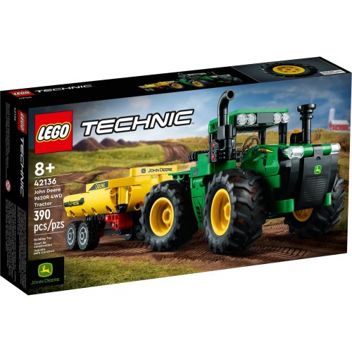 Купить Конструктор LEGO Technic Трактор John Deere 9620R 4WD 390 деталей (42136) - цена в Харькове, Киеве, Днепре, Одессе
в интернет-магазине Telemart фото