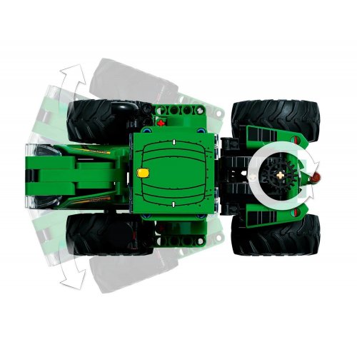 Купить Конструктор LEGO Technic Трактор John Deere 9620R 4WD 390 деталей (42136) - цена в Харькове, Киеве, Днепре, Одессе
в интернет-магазине Telemart фото