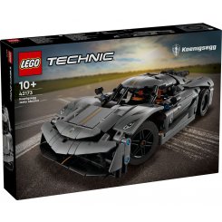 Конструктор LEGO Technic Koenigsegg Jesko Absolut - Серый гиперкар 801 деталь (42173)