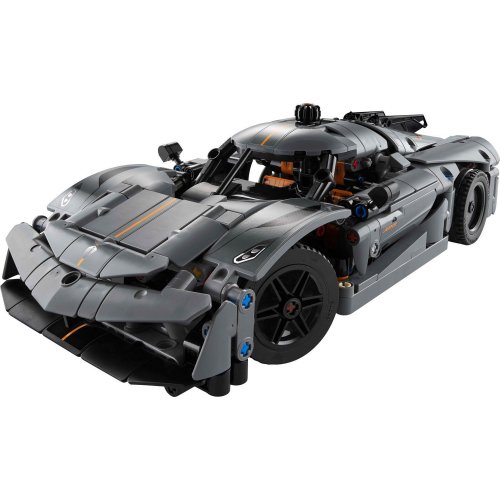 Купити Конструктор LEGO Technic Koenigsegg Jesko Absolut - Сірий гіперкар 801 деталь (42173) - ціна в Києві, Львові, Вінниці, Хмельницькому, Франківську, Україні | інтернет-магазин TELEMART.UA фото