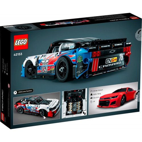 Купить Конструктор LEGO Technic NASCAR Next Gen Chevrolet Camaro ZL1 672 детали (42153) - цена в Харькове, Киеве, Днепре, Одессе
в интернет-магазине Telemart фото