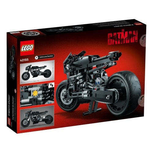 Купить Конструктор LEGO Technic Бэтмен Бэтцикл 641 деталь (42155) - цена в Харькове, Киеве, Днепре, Одессе
в интернет-магазине Telemart фото