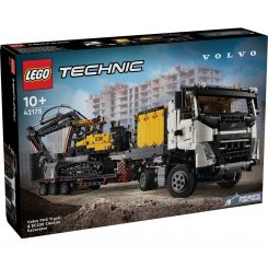 Конструктор LEGO Technic Грузовик Volvo FMX и Электрический экскаватор EC230 2274 детали (42175)