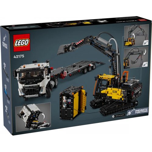 Купить Конструктор LEGO Technic Грузовик Volvo FMX и Электрический экскаватор EC230 2274 детали (42175) - цена в Харькове, Киеве, Днепре, Одессе
в интернет-магазине Telemart фото