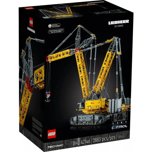 Купить Конструктор LEGO Technic Гусеничный подъемный кран Liebherr LR 13000 2883 детали (42146) - цена в Харькове, Киеве, Днепре, Одессе
в интернет-магазине Telemart фото