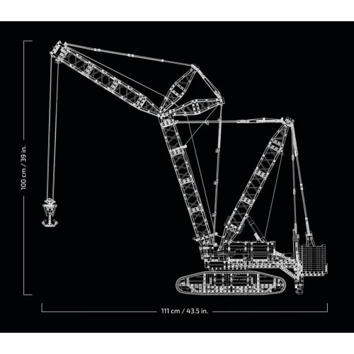 Купить Конструктор LEGO Technic Гусеничный подъемный кран Liebherr LR 13000 2883 детали (42146) - цена в Харькове, Киеве, Днепре, Одессе
в интернет-магазине Telemart фото