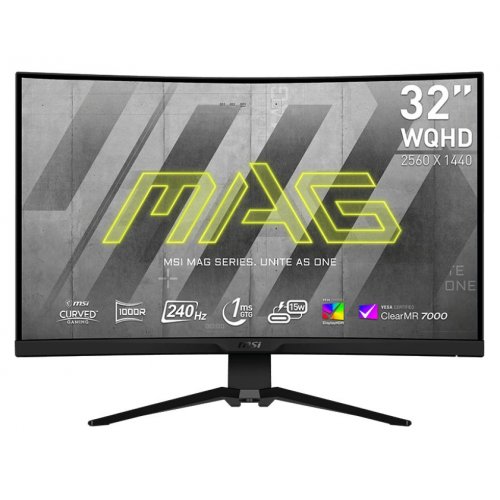 Купить Уценка монитор MSI 31.5" MAG 325CQRXF Black (Повреждена упаковка, 689759) - цена в Харькове, Киеве, Днепре, Одессе
в интернет-магазине Telemart фото