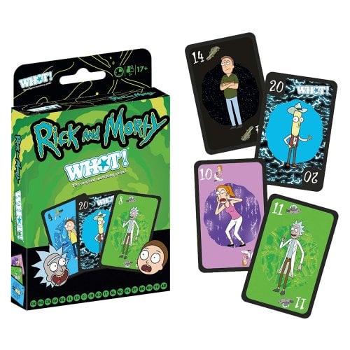 Купить Игровые карты Winning Moves Rick And Morty WHOT! Board Game (WM02941-ML1-12) - цена в Харькове, Киеве, Днепре, Одессе
в интернет-магазине Telemart фото