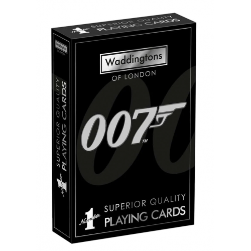 Купити Ігрові карти Winning Moves James Bond 007 Waddingtons No. 1 Original Classic (WM00383-EN1-12) - ціна в Києві, Львові, Вінниці, Хмельницькому, Франківську, Україні | інтернет-магазин TELEMART.UA фото