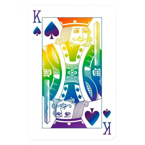 Купити Ігрові карти Winning Moves Waddingtons No.1 - Rainbow deck (WM00756-EN1-12) - ціна в Києві, Львові, Вінниці, Хмельницькому, Франківську, Україні | інтернет-магазин TELEMART.UA фото