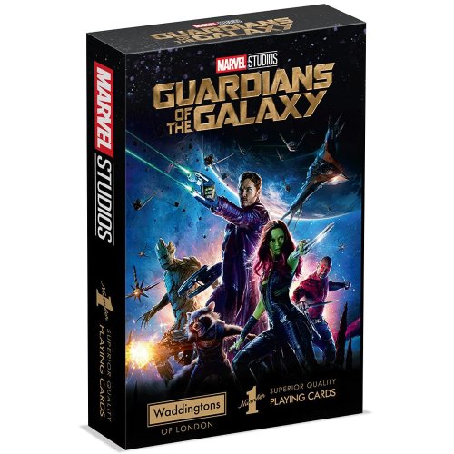 Купити Ігрові карти Winning Moves Waddingtons Marvel Guardians of the Galaxy No.1 (WM03941-EN1-12) - ціна в Києві, Львові, Вінниці, Хмельницькому, Франківську, Україні | інтернет-магазин TELEMART.UA фото