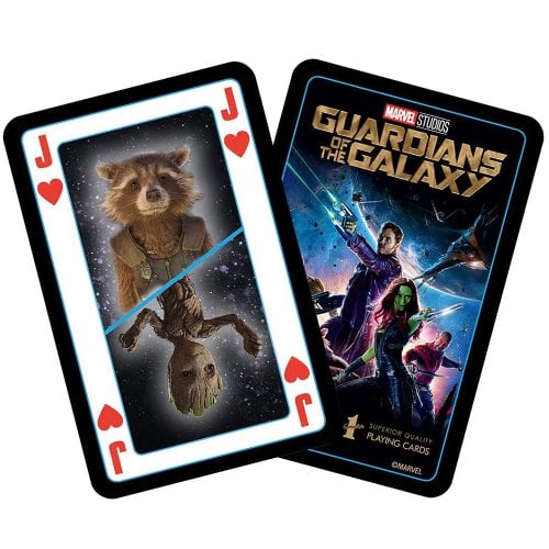 Купити Ігрові карти Winning Moves Waddingtons Marvel Guardians of the Galaxy No.1 (WM03941-EN1-12) - ціна в Києві, Львові, Вінниці, Хмельницькому, Франківську, Україні | інтернет-магазин TELEMART.UA фото