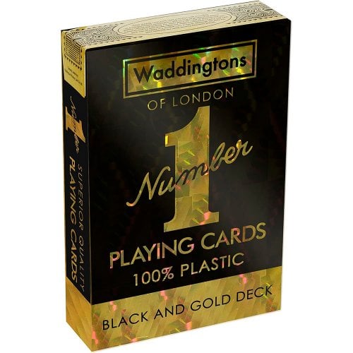 Купити Ігрові карти Winning Moves Waddingtons No.1 Black and Gold (WM00755-EN1-12) - ціна в Києві, Львові, Вінниці, Хмельницькому, Франківську, Україні | інтернет-магазин TELEMART.UA фото