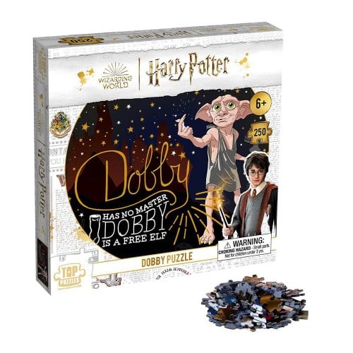 Купить Пазл Winning Moves Harry Potter Dobby 250 pcs (WM02695-ML1-6) - цена в Харькове, Киеве, Днепре, Одессе
в интернет-магазине Telemart фото