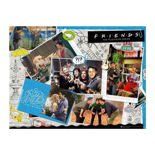 Купити Пазл Winning Moves Friends Scrapbook 1000 pcs (WM00378-ML1-6) - ціна в Києві, Львові, Вінниці, Хмельницькому, Франківську, Україні | інтернет-магазин TELEMART.UA фото