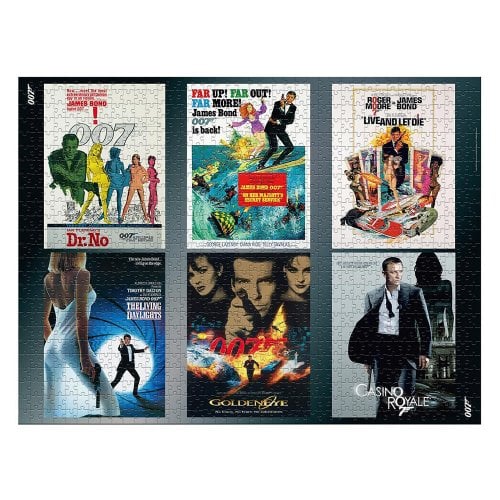 Купити Пазл Winning Moves James Bond 007 Actor Debut Poster 1000 pcs (WM01314-ML1-6) - ціна в Києві, Львові, Вінниці, Хмельницькому, Франківську, Україні | інтернет-магазин TELEMART.UA фото