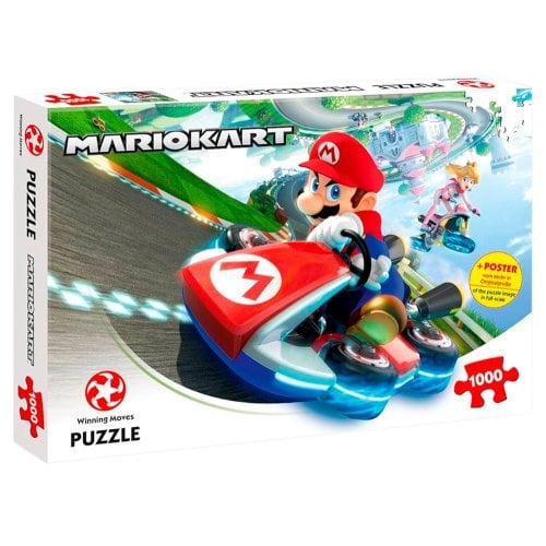 Купити Пазл Winning Moves Super Mario Kart - Funracer 1000 pcs (29483) - ціна в Києві, Львові, Вінниці, Хмельницькому, Франківську, Україні | інтернет-магазин TELEMART.UA фото