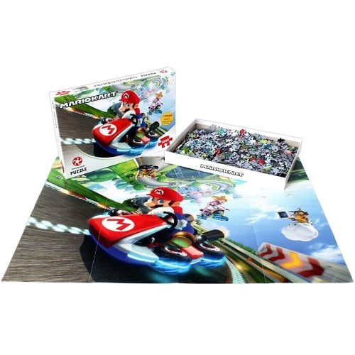 Купити Пазл Winning Moves Super Mario Kart - Funracer 1000 pcs (29483) - ціна в Києві, Львові, Вінниці, Хмельницькому, Франківську, Україні | інтернет-магазин TELEMART.UA фото