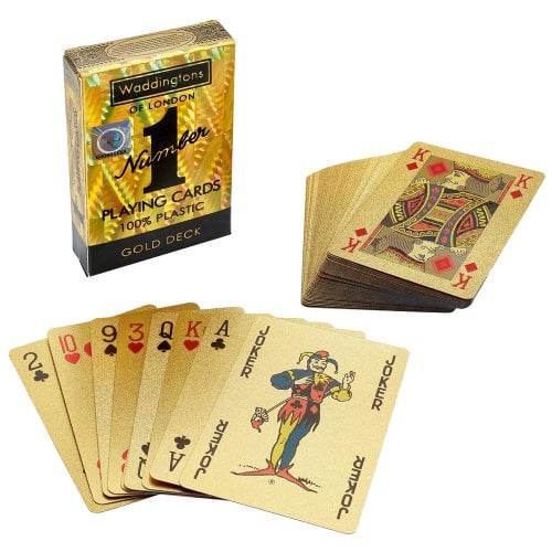 Купити Ігрові карти Winning Moves Waddingtons No.1, Gold Deck (29391) - ціна в Києві, Львові, Вінниці, Хмельницькому, Франківську, Україні | інтернет-магазин TELEMART.UA фото