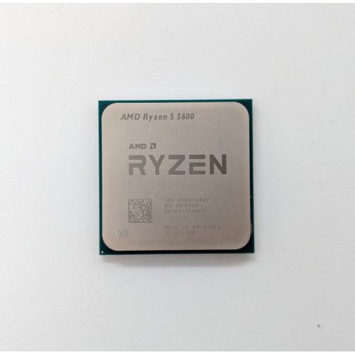 Купить Процессор AMD Ryzen 5 5600 3.5(4.4)GHz 32MB sAM4 Tray (100-000000927) (Восстановлено продавцом, 689847) с проверкой совместимости: обзор, характеристики, цена в Киеве, Днепре, Одессе, Харькове, Украине | интернет-магазин TELEMART.UA фото