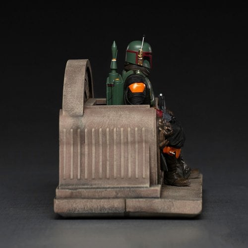 Купить Статуэтка Iron Studio Star War Mandalorian Boba Fett on Throne (LUCSWR45621-10) - цена в Харькове, Киеве, Днепре, Одессе
в интернет-магазине Telemart фото