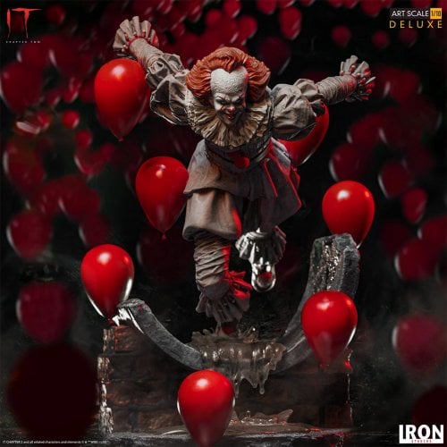 Купити Статуетка Iron Studio IT Pennywise (WBHOR31220-10) - ціна в Києві, Львові, Вінниці, Хмельницькому, Франківську, Україні | інтернет-магазин TELEMART.UA фото