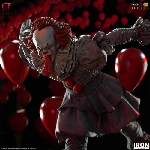 Купити Статуетка Iron Studio IT Pennywise (WBHOR31220-10) - ціна в Києві, Львові, Вінниці, Хмельницькому, Франківську, Україні | інтернет-магазин TELEMART.UA фото