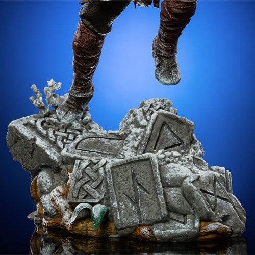 Купити Статуетка Iron Studio God Of War Kratos and Atreus Art Scale 1/10 (SOGAME49221-10) - ціна в Києві, Львові, Вінниці, Хмельницькому, Франківську, Україні | інтернет-магазин TELEMART.UA фото