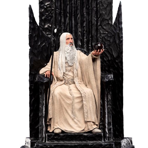 Купити Статуетка Iron Studio Lord Of The Rings Saruman the White on Throne Statue 1/6 scale (860103269) - ціна в Києві, Львові, Вінниці, Хмельницькому, Франківську, Україні | інтернет-магазин TELEMART.UA фото