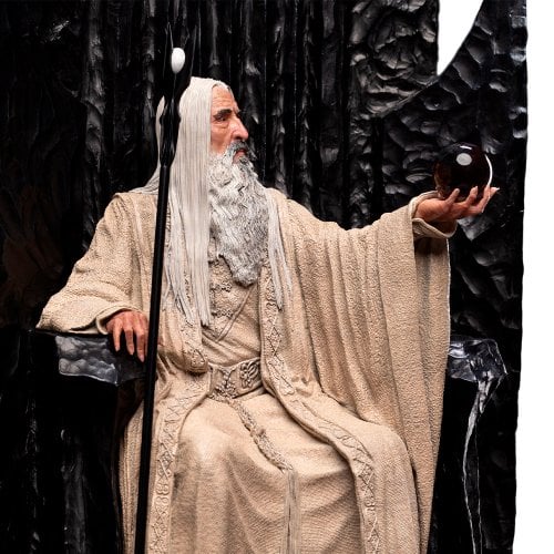 Купити Статуетка Iron Studio Lord Of The Rings Saruman the White on Throne Statue 1/6 scale (860103269) - ціна в Києві, Львові, Вінниці, Хмельницькому, Франківську, Україні | інтернет-магазин TELEMART.UA фото